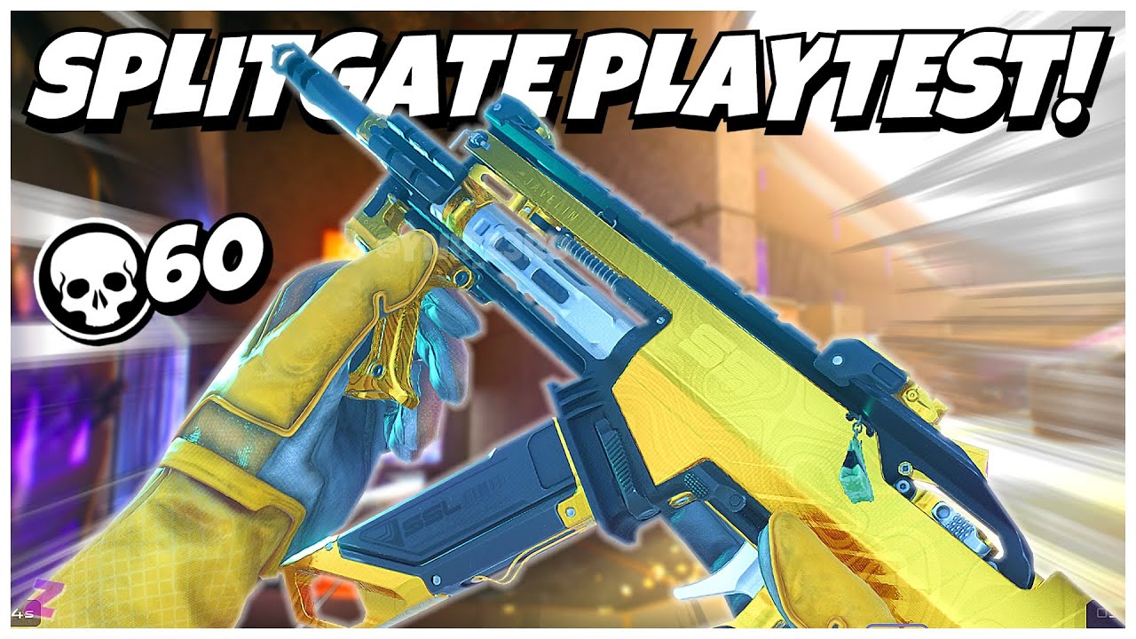Z3ro Drops an INSANE 60BOMB In Splitgate Reloaded!