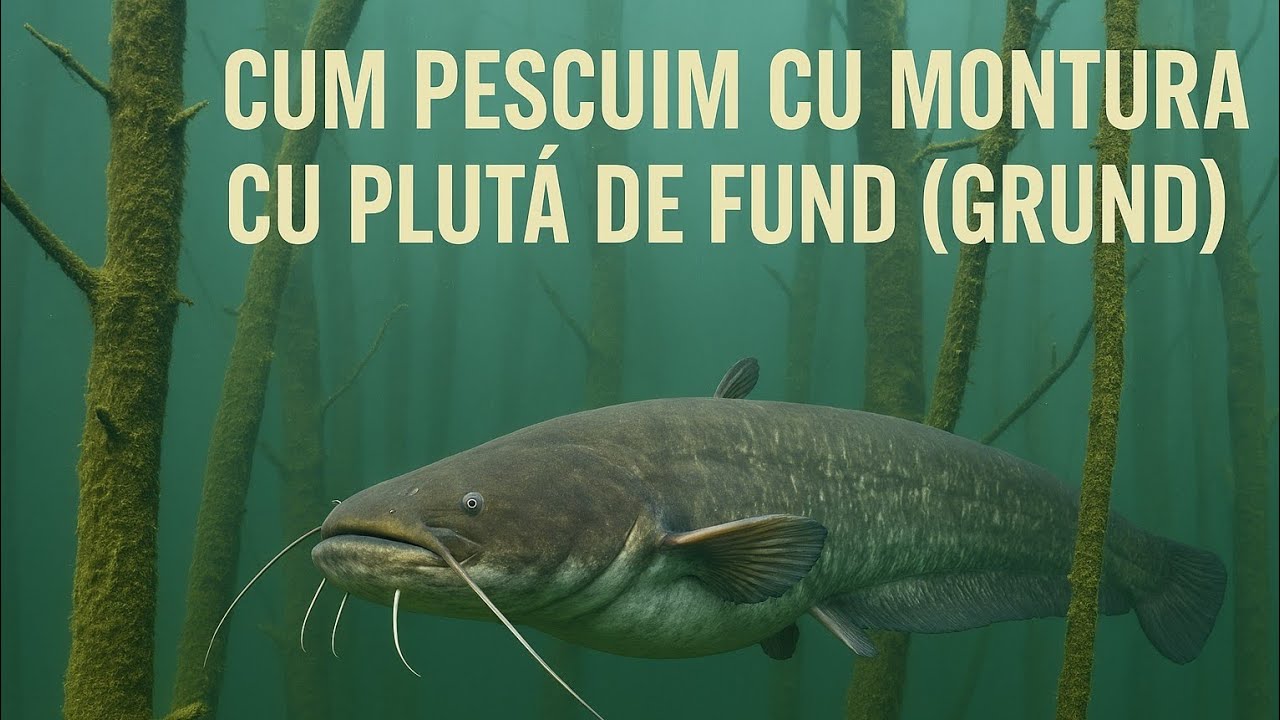 Secretul pescuitului la somn cu plută de fund (grund) – Tehnica care dă rezultate!