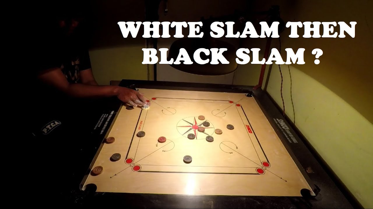 CARROM BREAK TO FINISH AFTER THAT BLACK TO FINISH ?