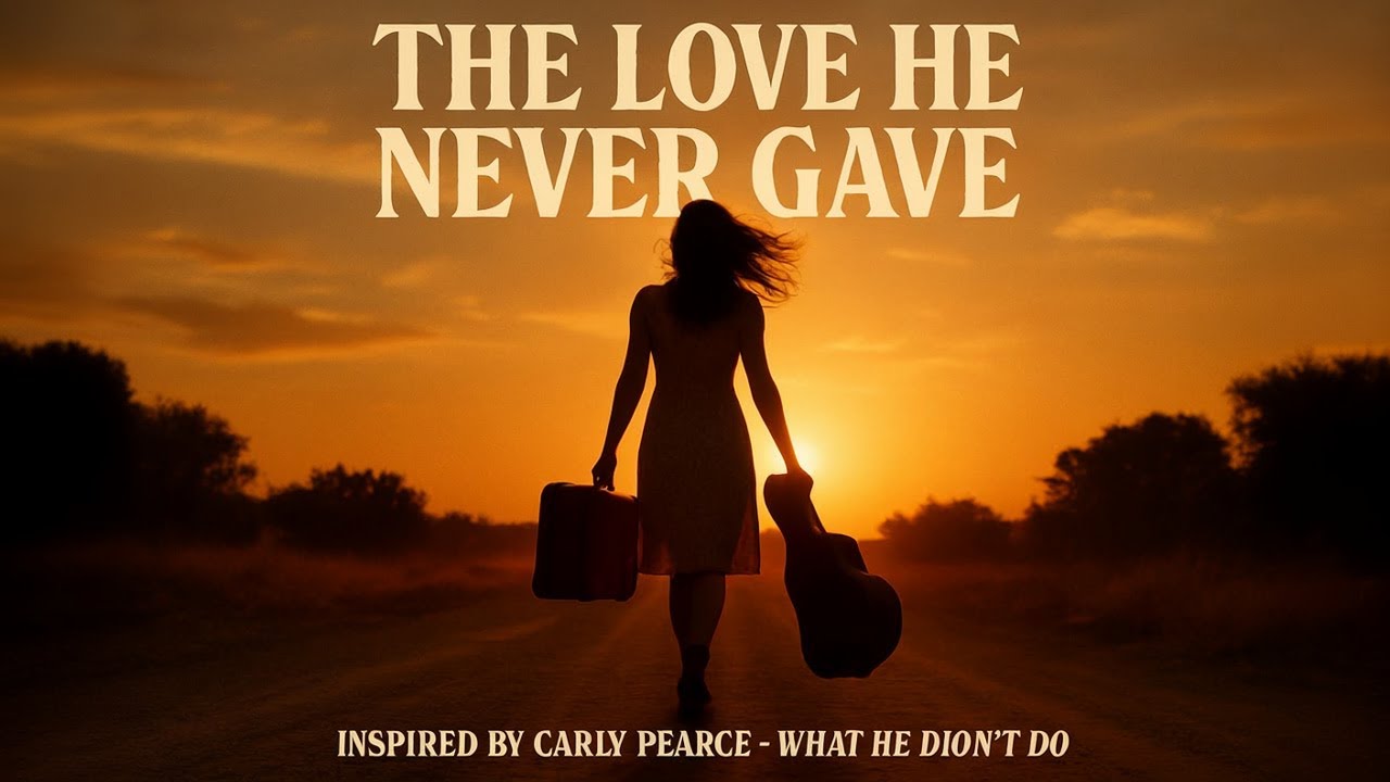 Carly Pearce Inspired - What He Didn't Do | The Love He Never Gave