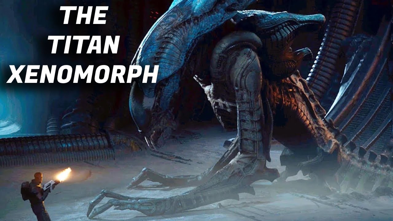 The Titan Xenomorph Explained - Bigger Than The Alien Queen!