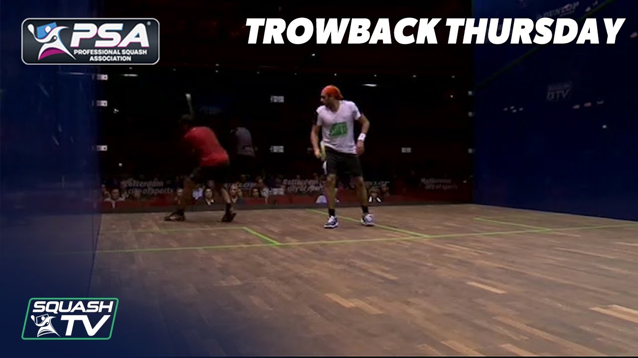 Squash: Shabana v Hisham Ashour - World Champs 2011 - Throwback Thursday