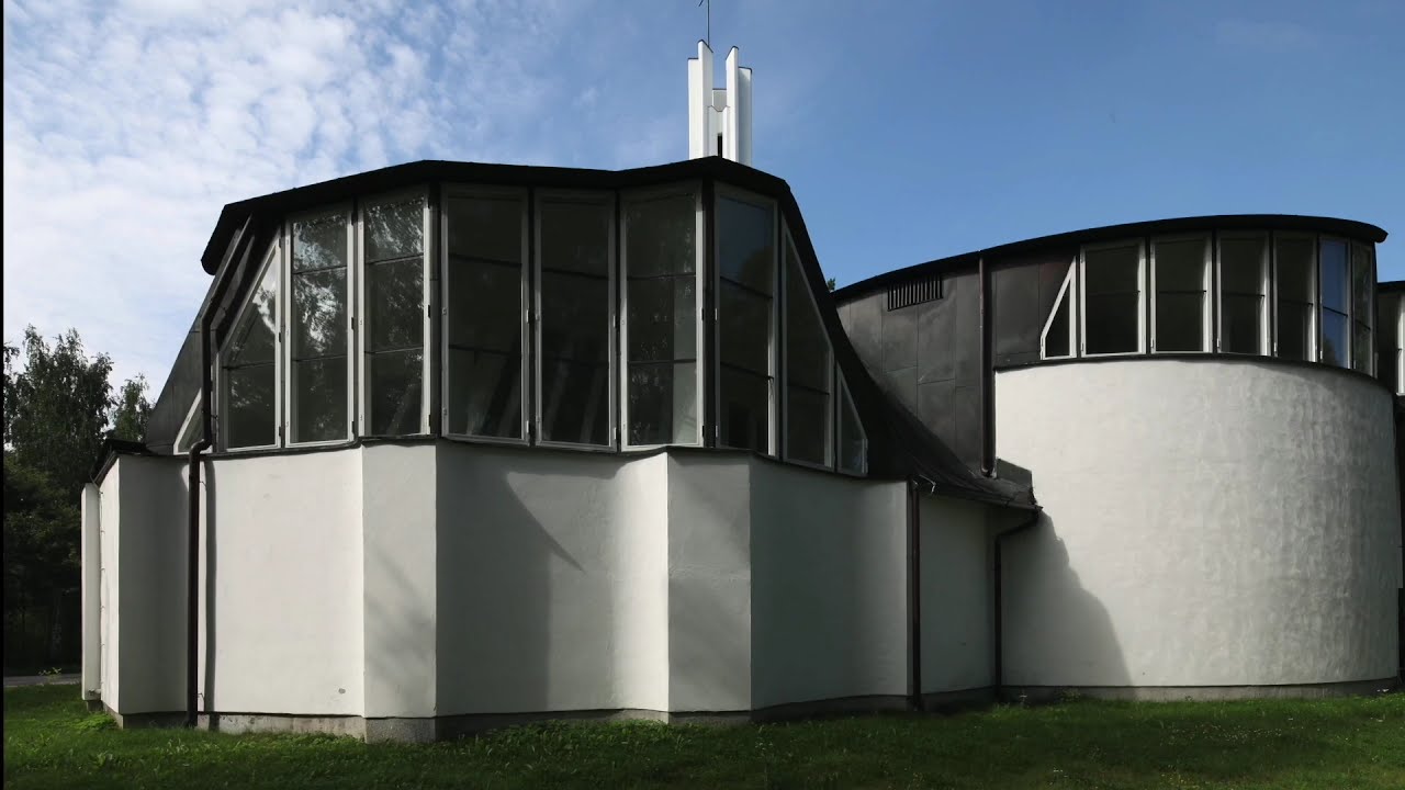 Alvar Aalto imatra church Vuoksennniska　アアルト　イマトラの教会