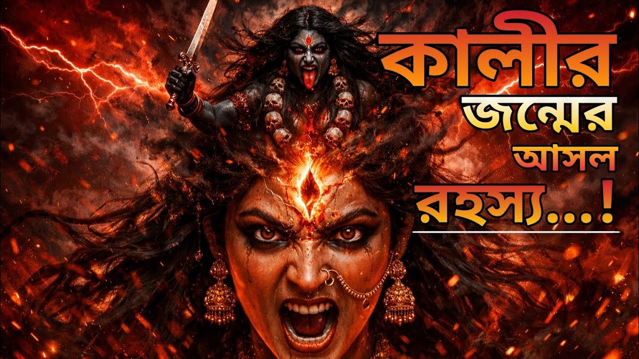 মা কালী কিভাবে আবির্ভূত হয়েছিলেন?এই রূপ দেখলে ভয় পাবেন...!