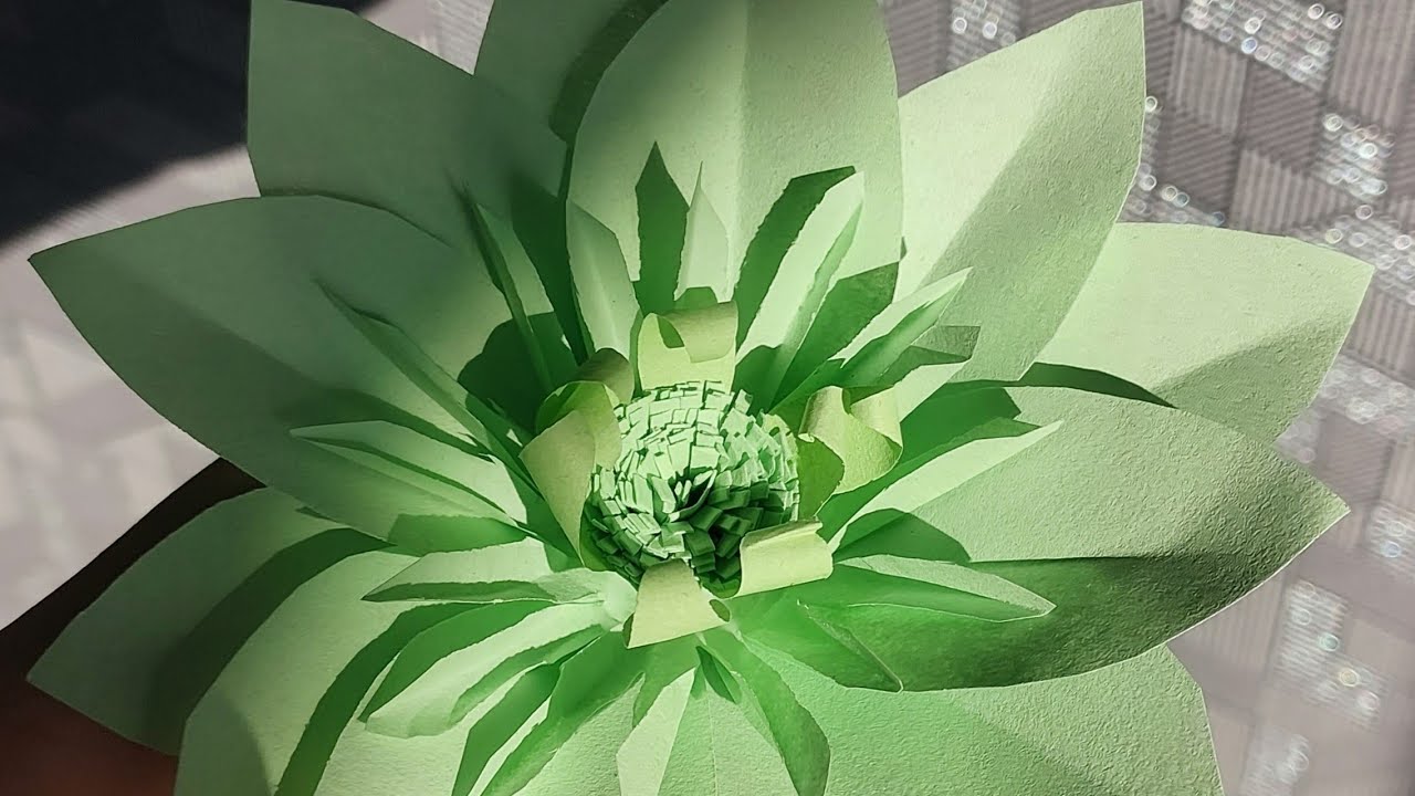 Beautiful Paper Flower Making Idea🌼
