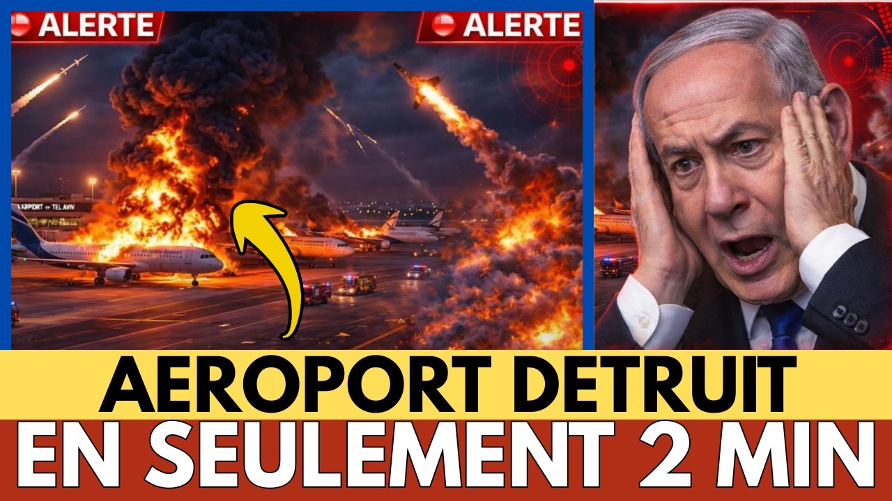 L'Iran a Frappé le seul aéroport international d'Israël en moins de deux minutes.(Analyse)