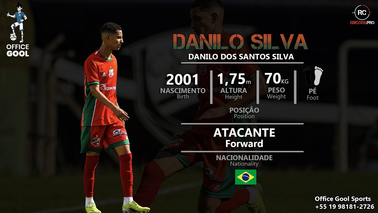 Danilo Silva - Atacante (Forward) - 2001 (2022)