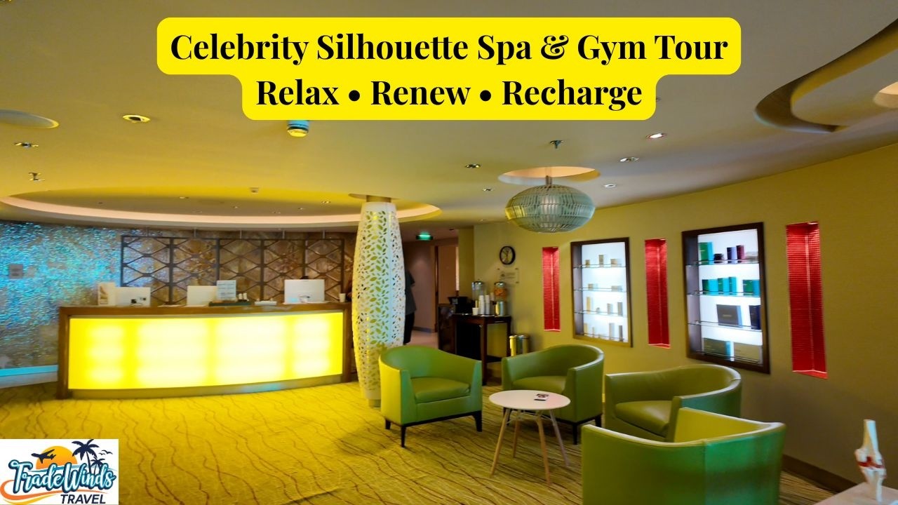 Экскурсия по спа-центру и фитнес-центру Celebrity Silhouette | Полный обзор и отзыв о оздоровител...