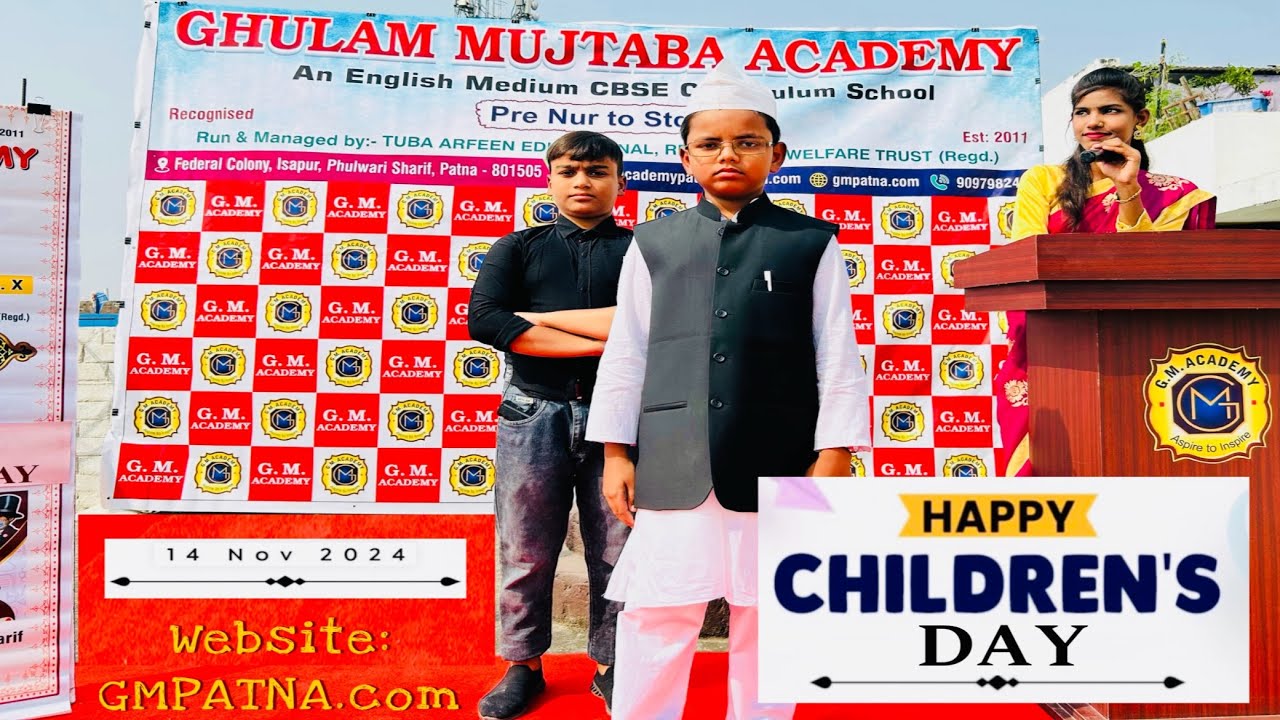 Children’s Day | Fancy Dress Competition 🎓 G. M. Academy Patna #fancydress #competition #cbse