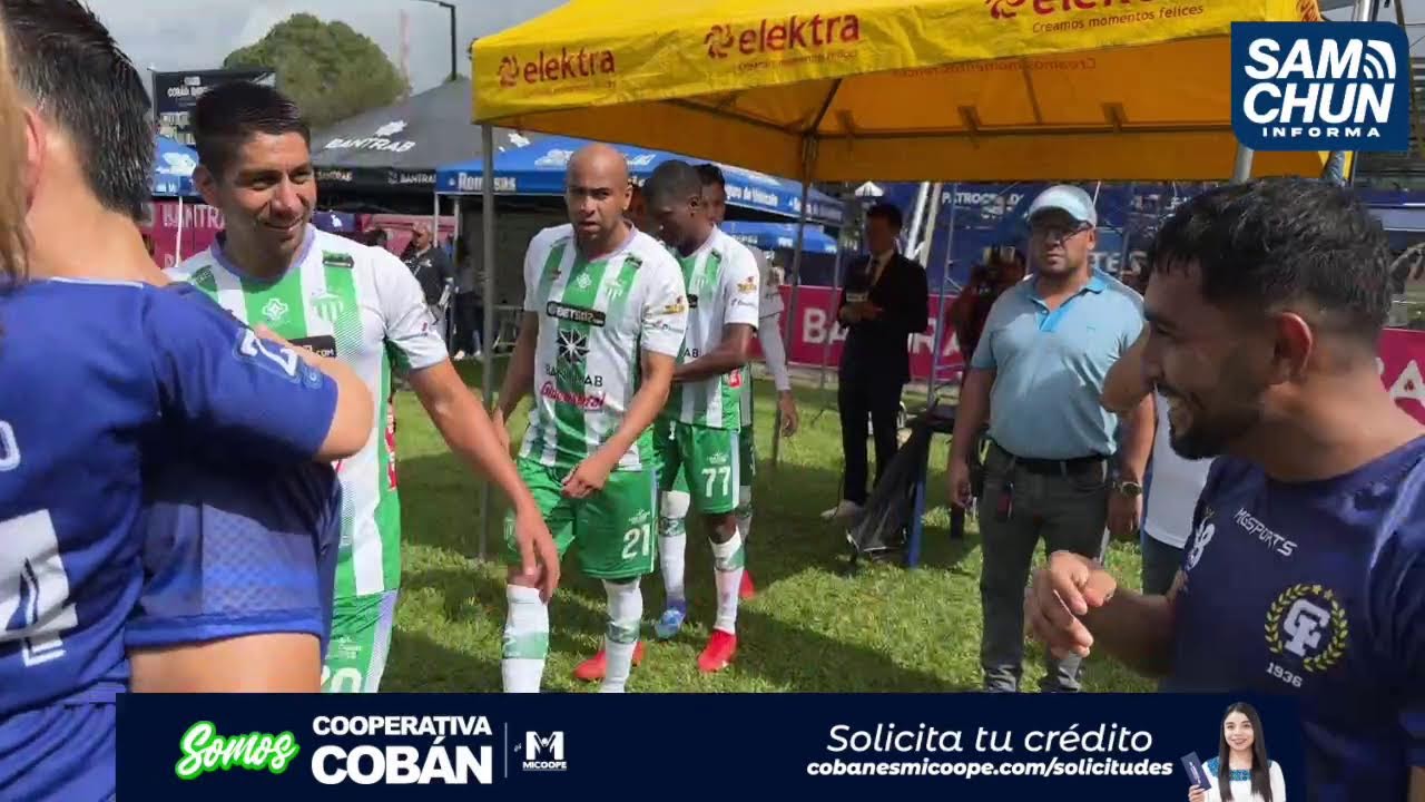 Previo Cobán Imperial vs Antigua, en el estadio Verapaz