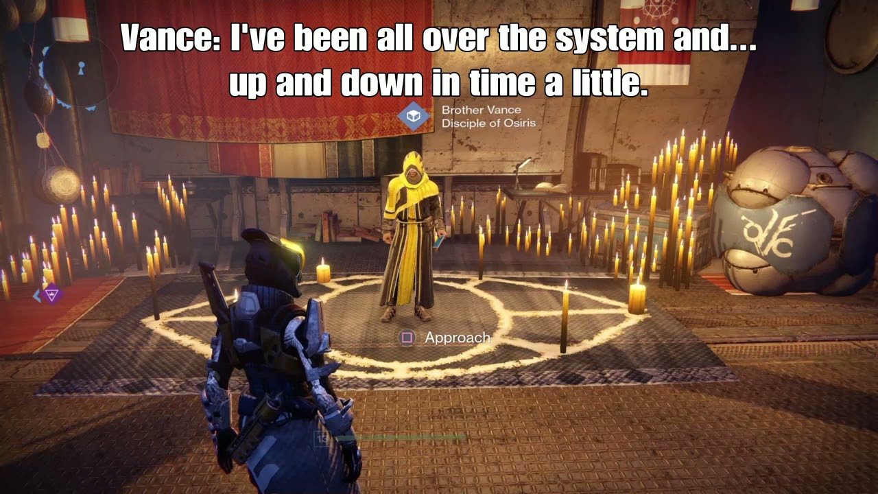 Idle Dialogue, Vestian Outpost | Brother Vance: 
