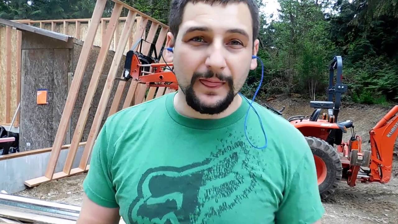 How to frame a garage #12 part 3 Doing It Dan's Way