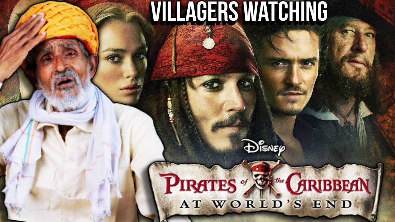 Rustic Reactions: Villagers' First Encounter with Pirates of the Caribbean 3 ! React 2.0
