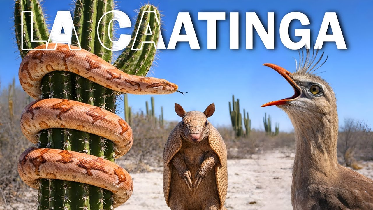 DOCUMENTAL: CAATINGA SALVAJE - ANIMALES QUE DESAF&Iacute;AN LA SEQU&Iacute;A EXTREMA