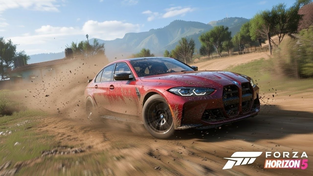 BMW M3 Competition - Forza Horizon 5 | Logitech G923 Steering Wheel