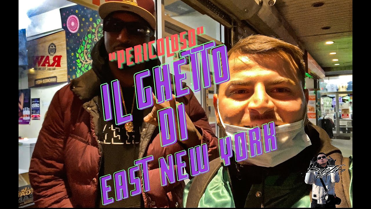 IL GHETTO DI EAST NEW YORK (BROOKLYN)-  VIDEO VLOG CON DON JIKO 🇺🇸🙀💥🔫