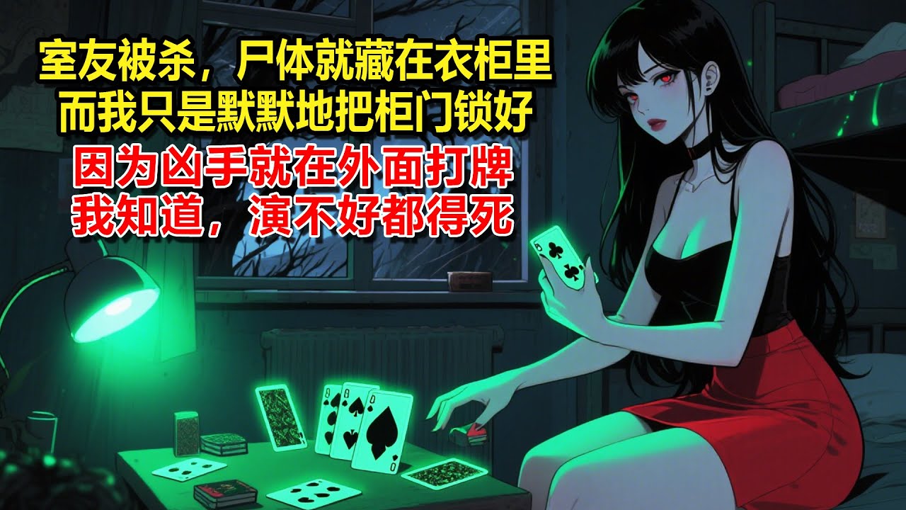 【惡魔天使番外】室友被殺，屍體就藏在衣櫃裏。而我只是默默地把櫃門鎖好。因為兇手就在外面打牌。我知道，演不好都得死！