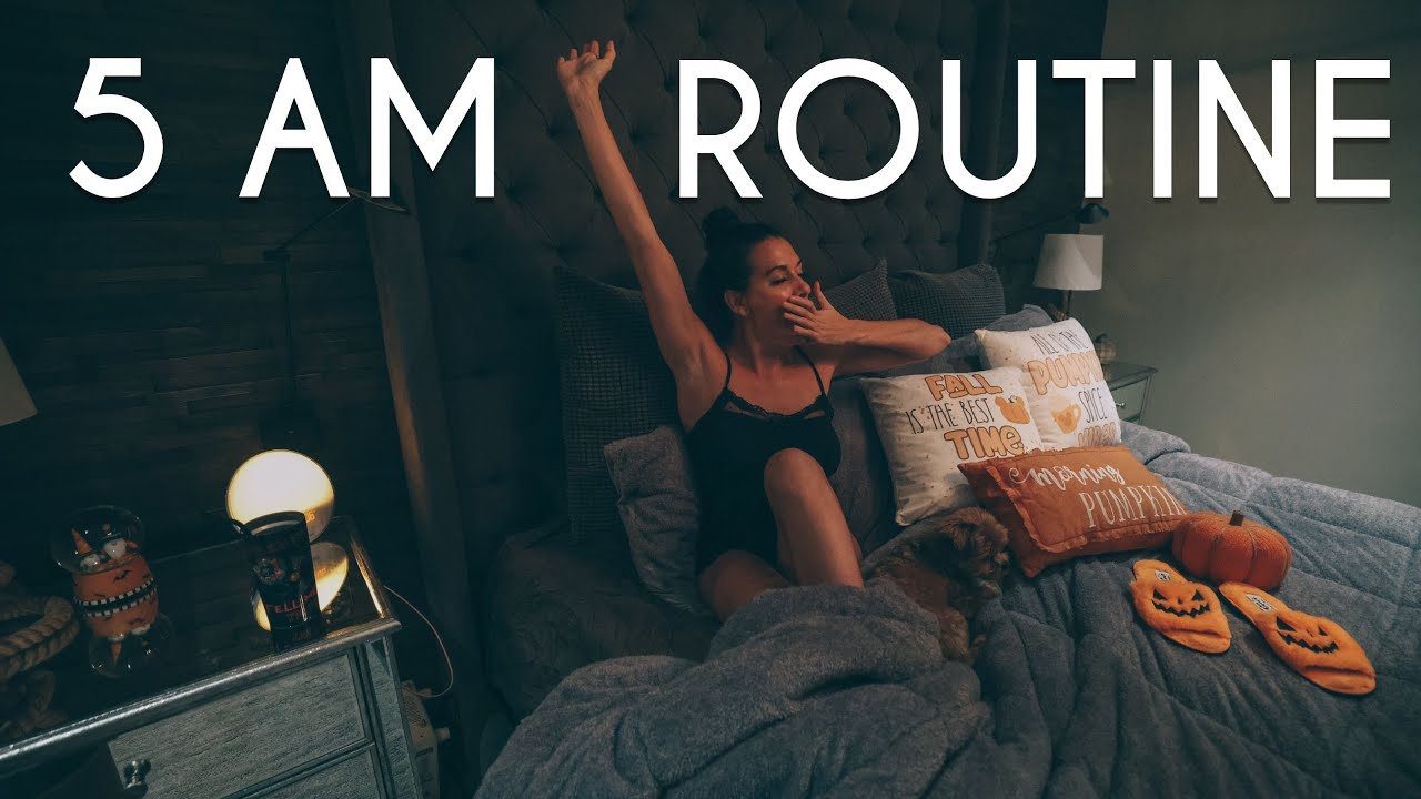 5 AM Morning Routine | Early Morning Hacks for a Health & Productive Day