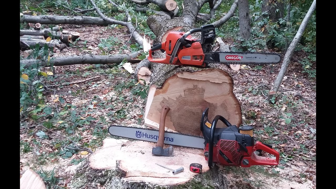 Are 60cc Class Saws Enough? Jonsered 2165 HTSS Is. Mac 660 Gear drive, Hangers & Evinrude 25hp Ride