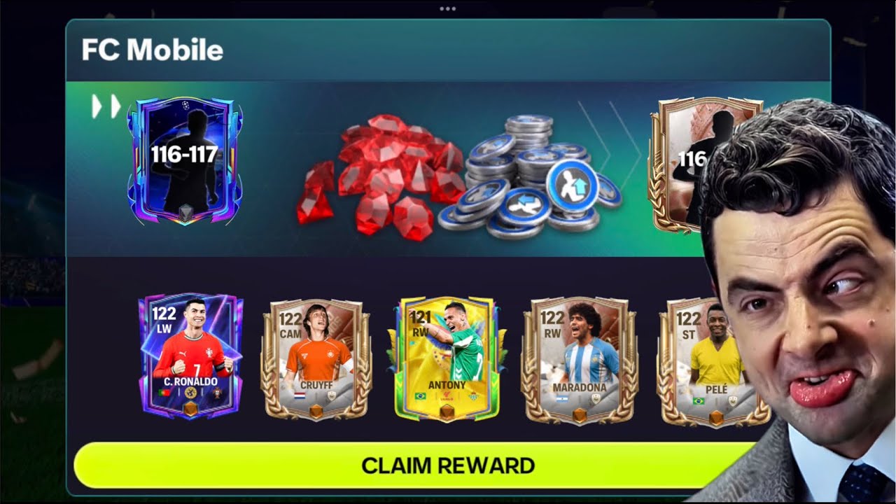 Я собрал сумасшедшую команду из лучших игроков всех времен в FC Mobile! Самое большое улучшение с...