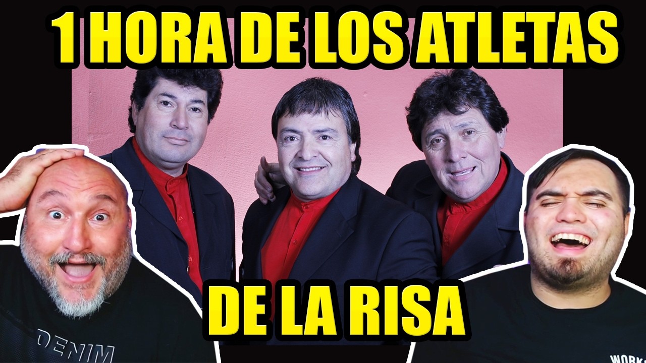 1 HORA DE LOS ATLETAS DE LA RISA - HUMORISTAS CHILENOS 🇨🇱 - REACCION