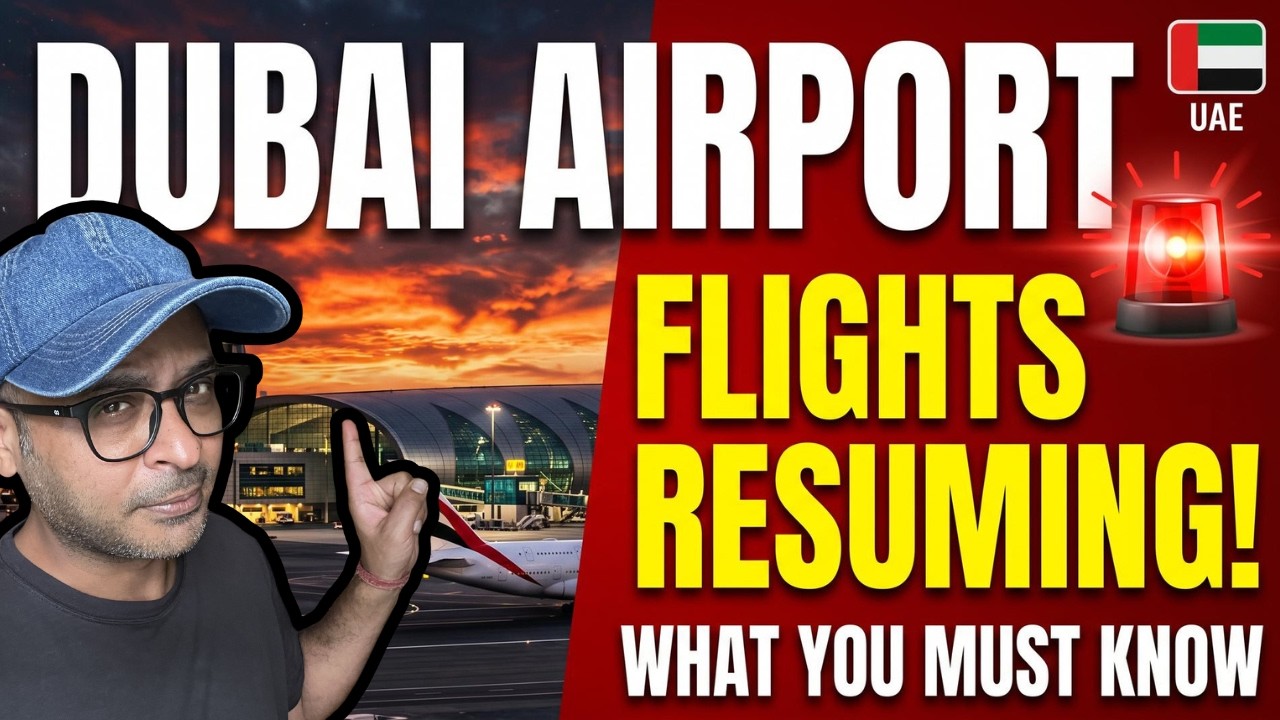 Dubai Airport LIVE Update: Flights Resuming &mdash; Check This Before You Travel!