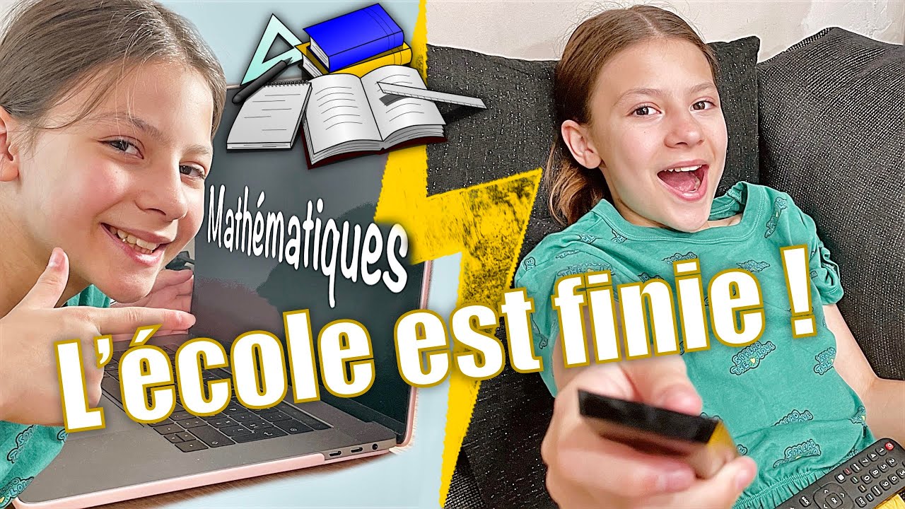 MORNING ROUTINE / L'&Eacute;COLE &Agrave; LA MAISON !