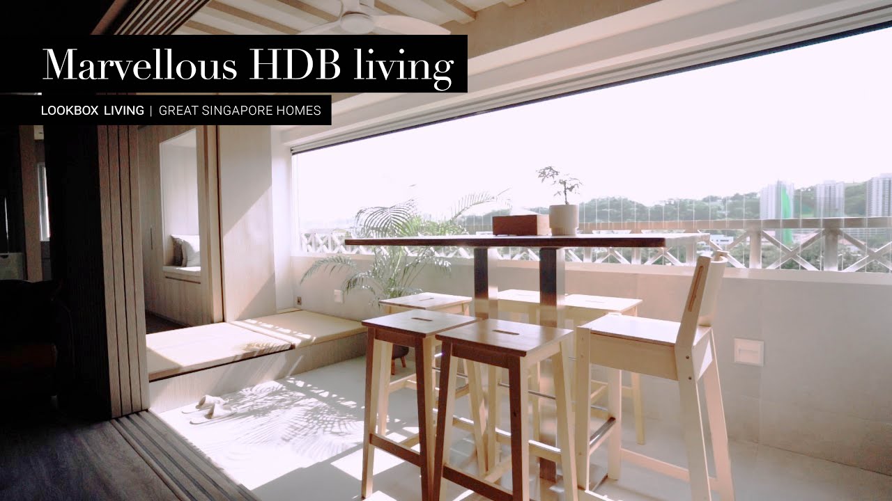 Great Singapore Homes | Marvellous living in an HDB flat with a unique layout