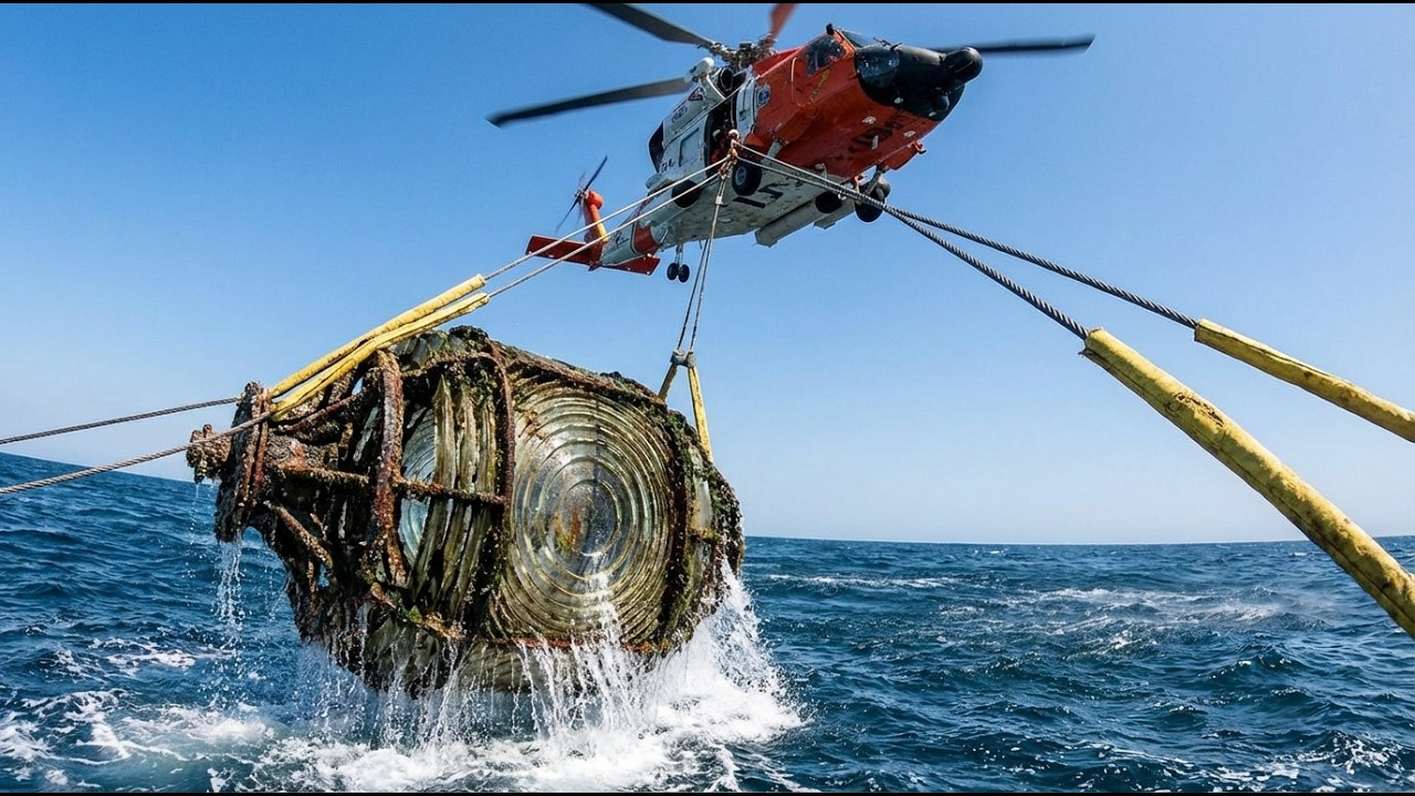Restoring a Massive 100-Year-Old Fresnel Lens | Lighthouse Salvage & Engineering Process
