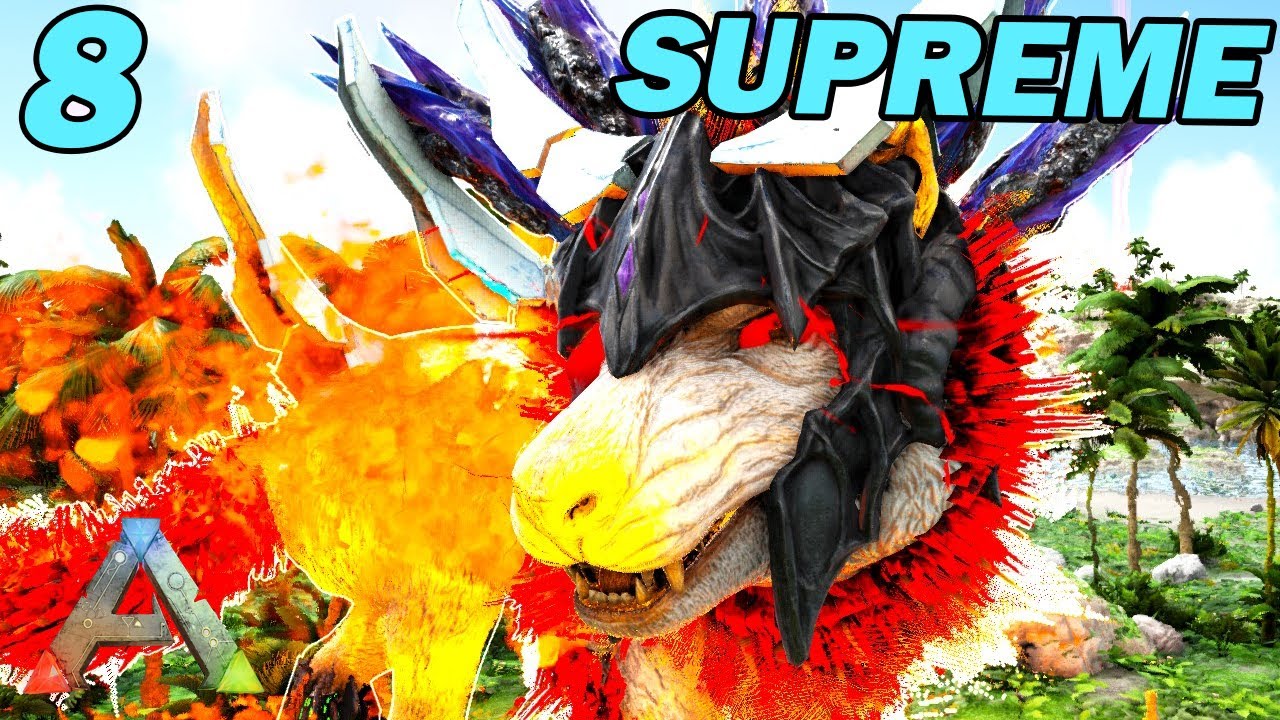 Le combat contre le BOSS ALPHA ! Ark SUPREME 8