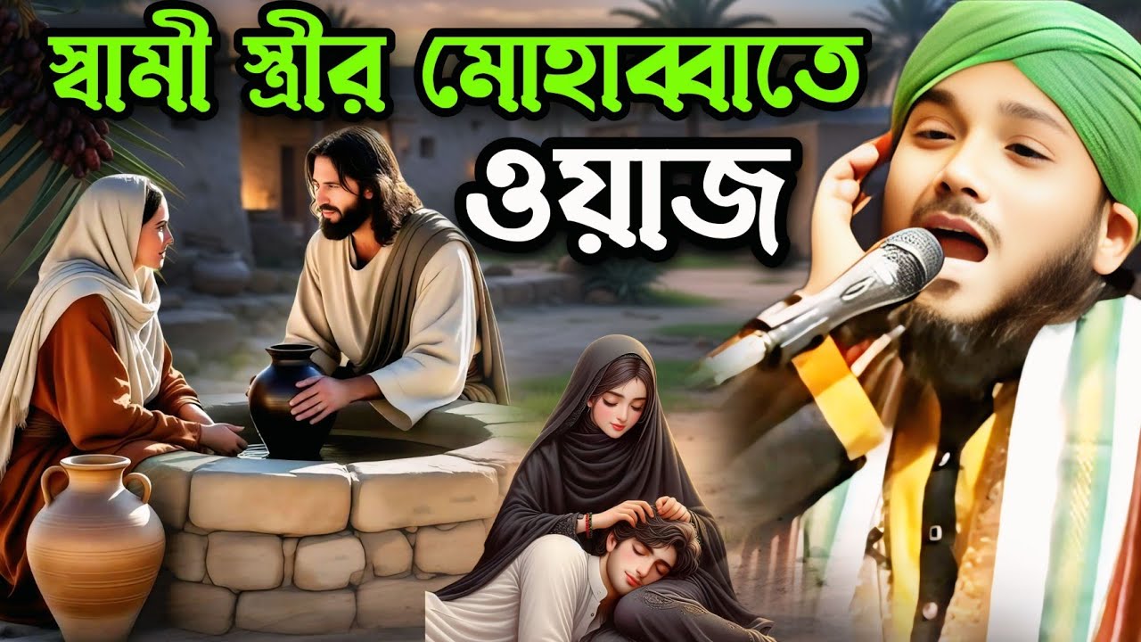 স্বামী স্ত্রীর মহব্বতের ওয়াজ┋obaidul islam jalsa ┋obaidullah waz ┋bangla waz┋9734312470