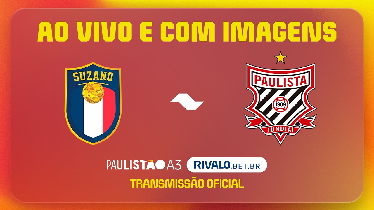 JOGO COMPLETO: SUZANO X PAULISTA | RODADA 12 | PAULISTÃO A3 RIVALO 2026