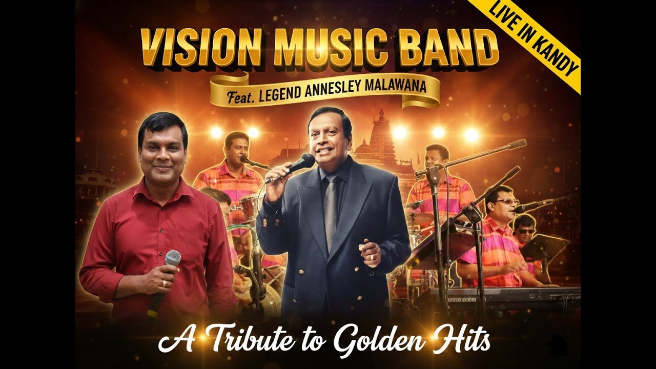 Kalu Mame [Enasly Malewela} Vision Music Band Live with the Legend Annesley Malawana! 🎤✨