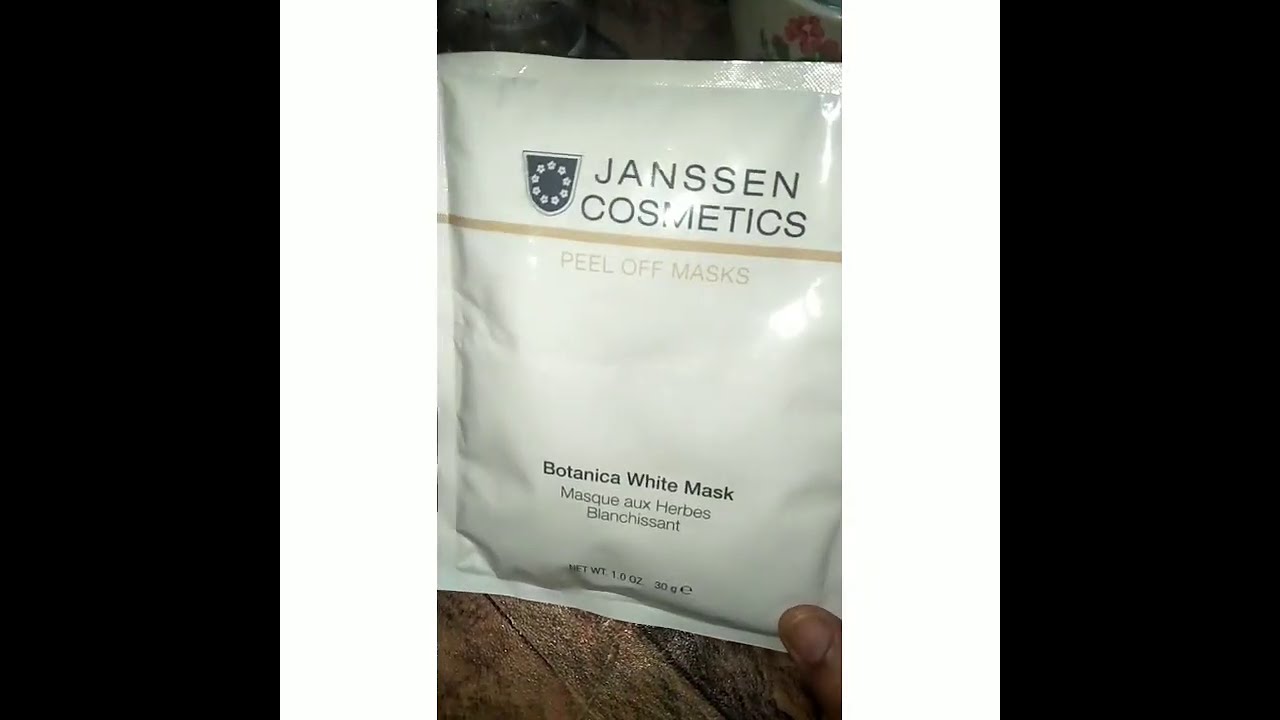 janssen botanica white peel off mask review// useful or not?