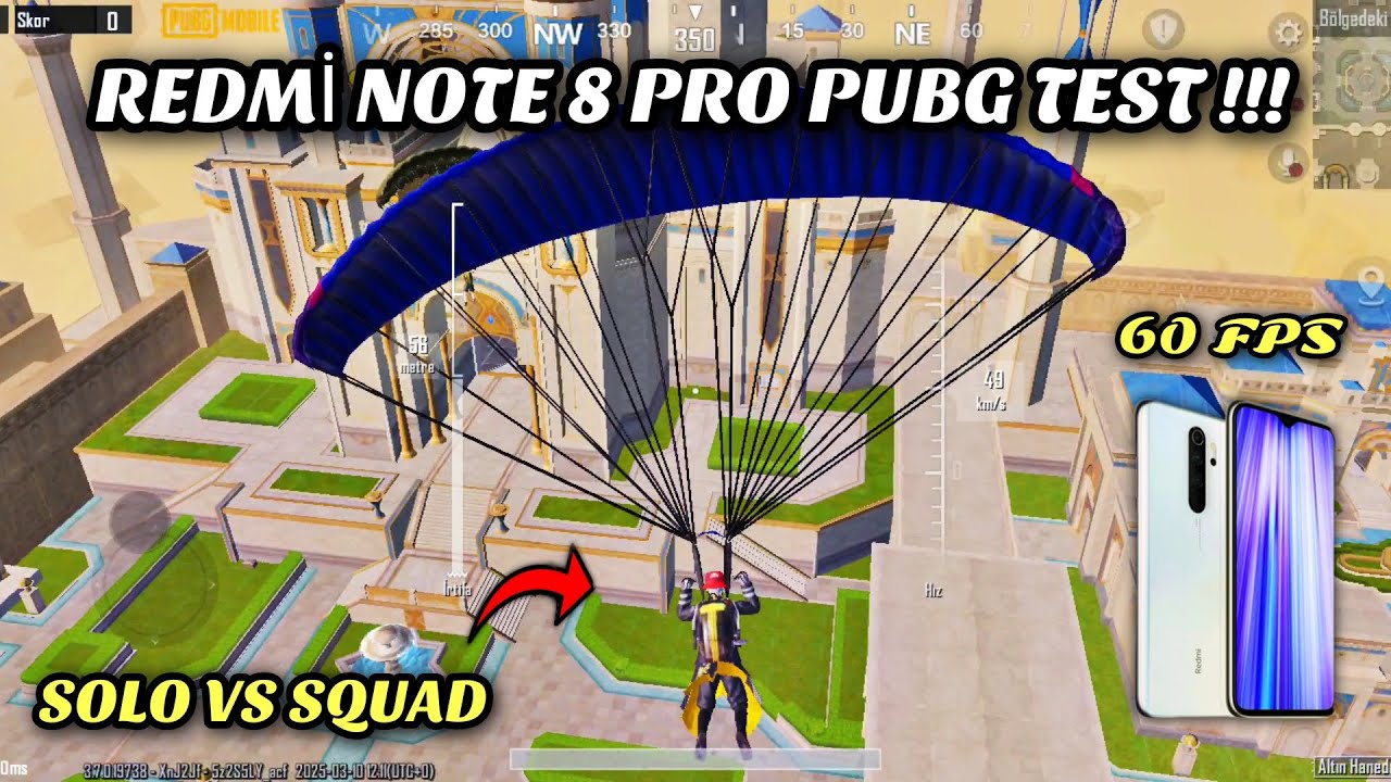 REDMİ NOTE 8 PRO PUBG TEST !!! 60 FPS VERİYOR 🔥🔥 2025 YILINDA PUBG İÇİN ALINIR MI ??? | PUBG MOBİLE