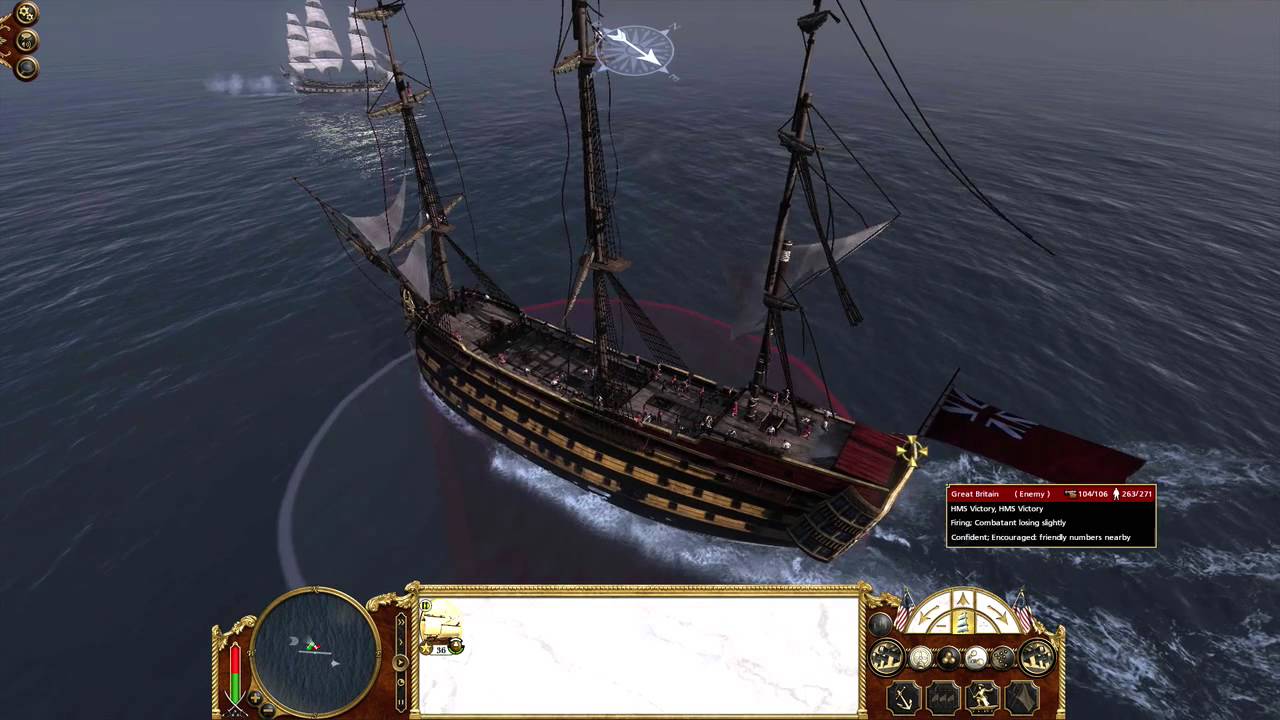 USS Constitutioin V HMS Victory