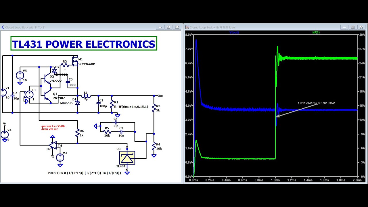 [LTSPICE] TL431 For Analogue and Power Electronics Applications