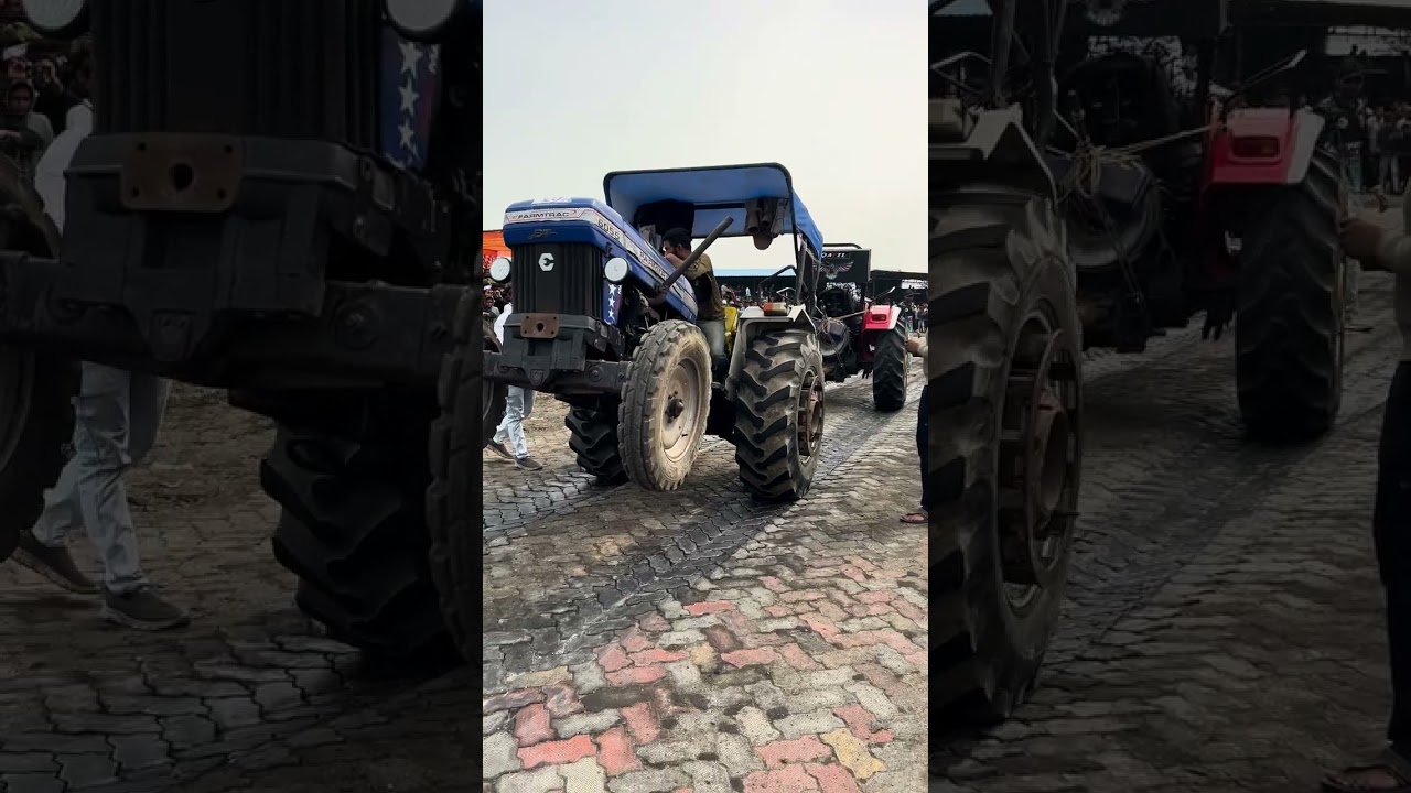 Tirectr Tochan Kate ki takkar Mahendra novo605vs Farmtrec 6055🚜🚜
