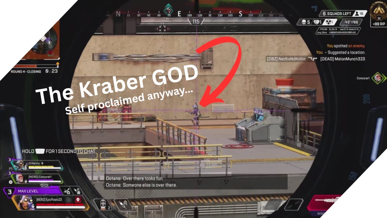 The Kraber GOD... | Apex Legends