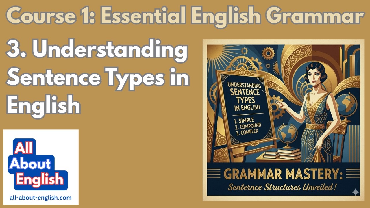 3  Understanding Sentence Types in English