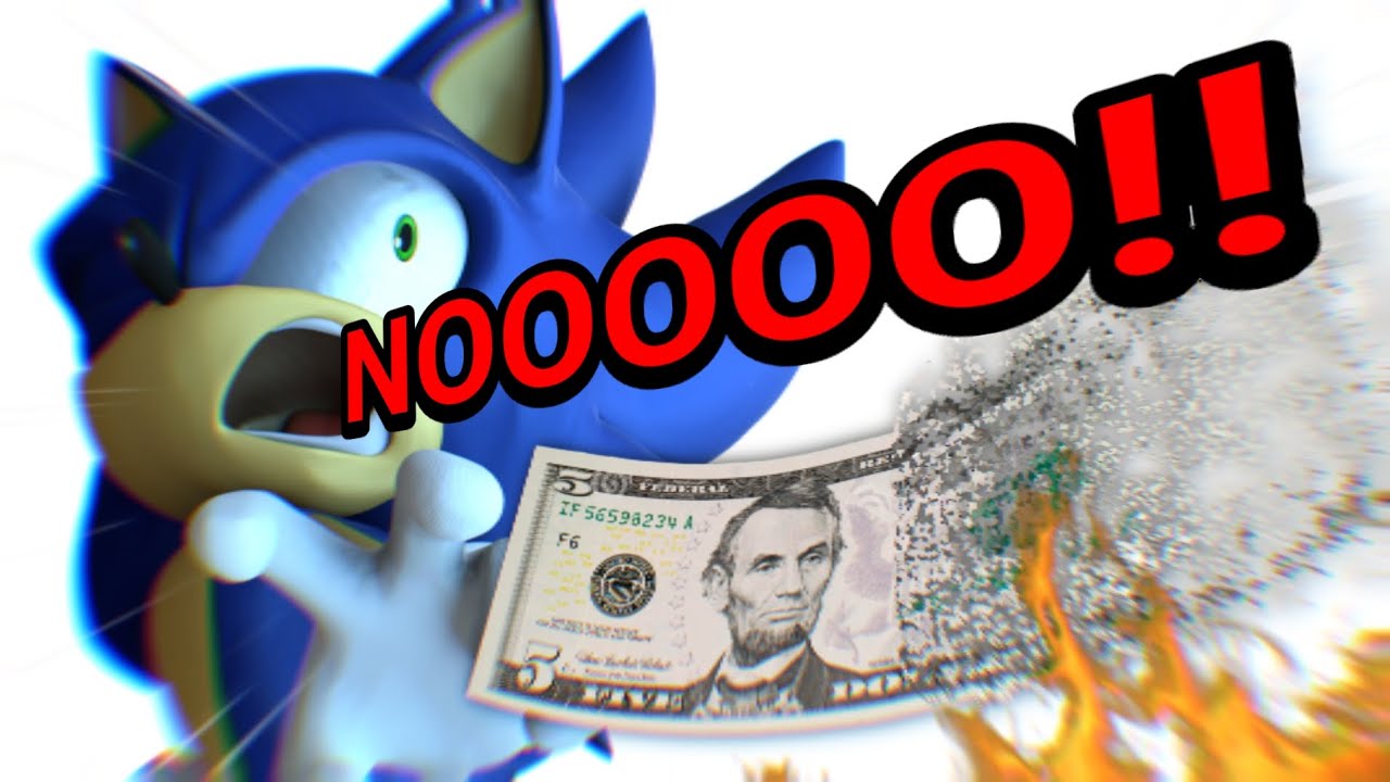 Sonic Loses His $5