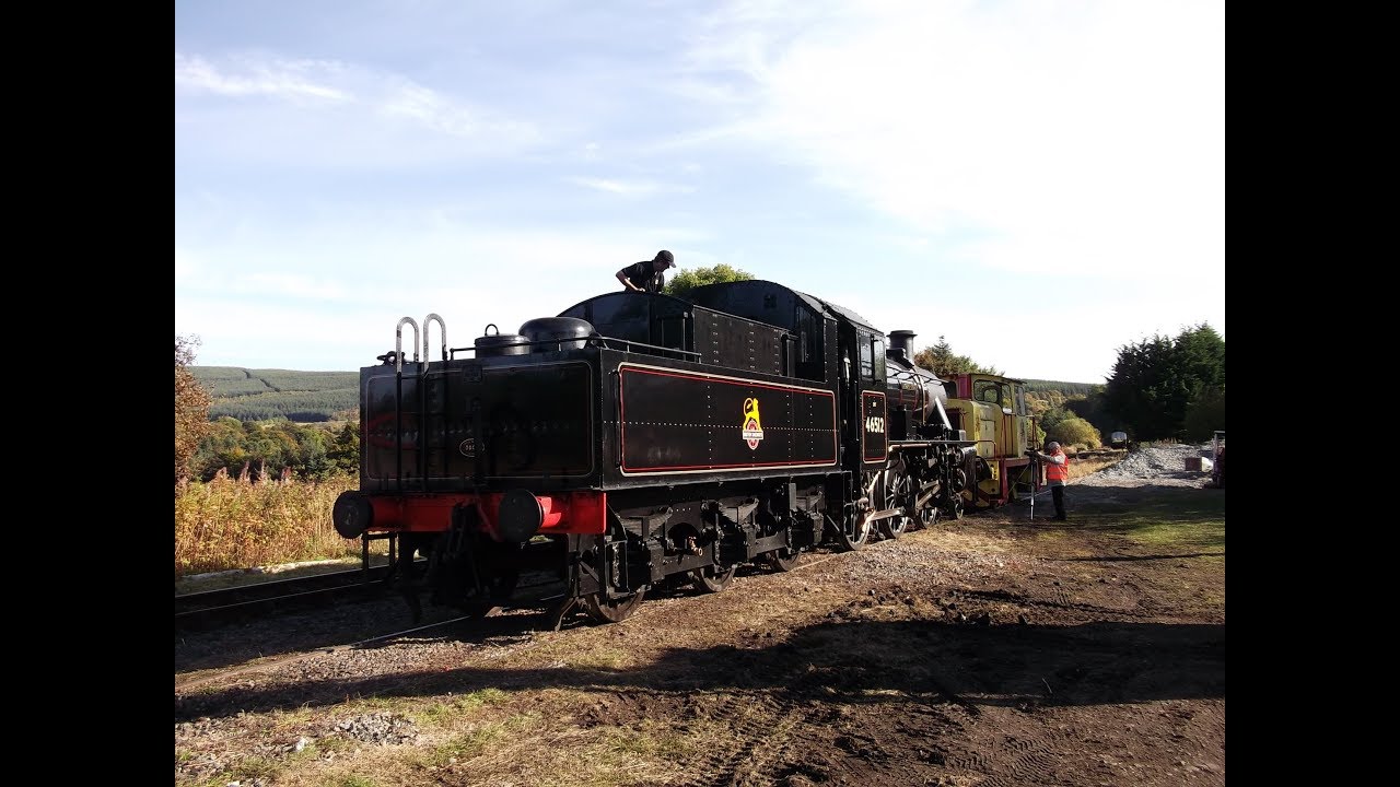 Keith & Dufftown Railway 150th Anniversary Celebrations 46512 Steam Train 2012