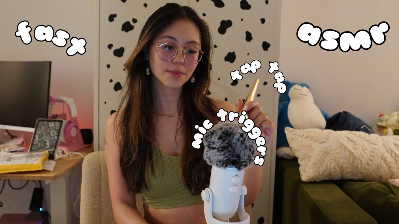 ASMR Intense Aggressive Mic Triggers: Fluffy and Foam Covers, Mic Pumping, Scratching, and Tapping