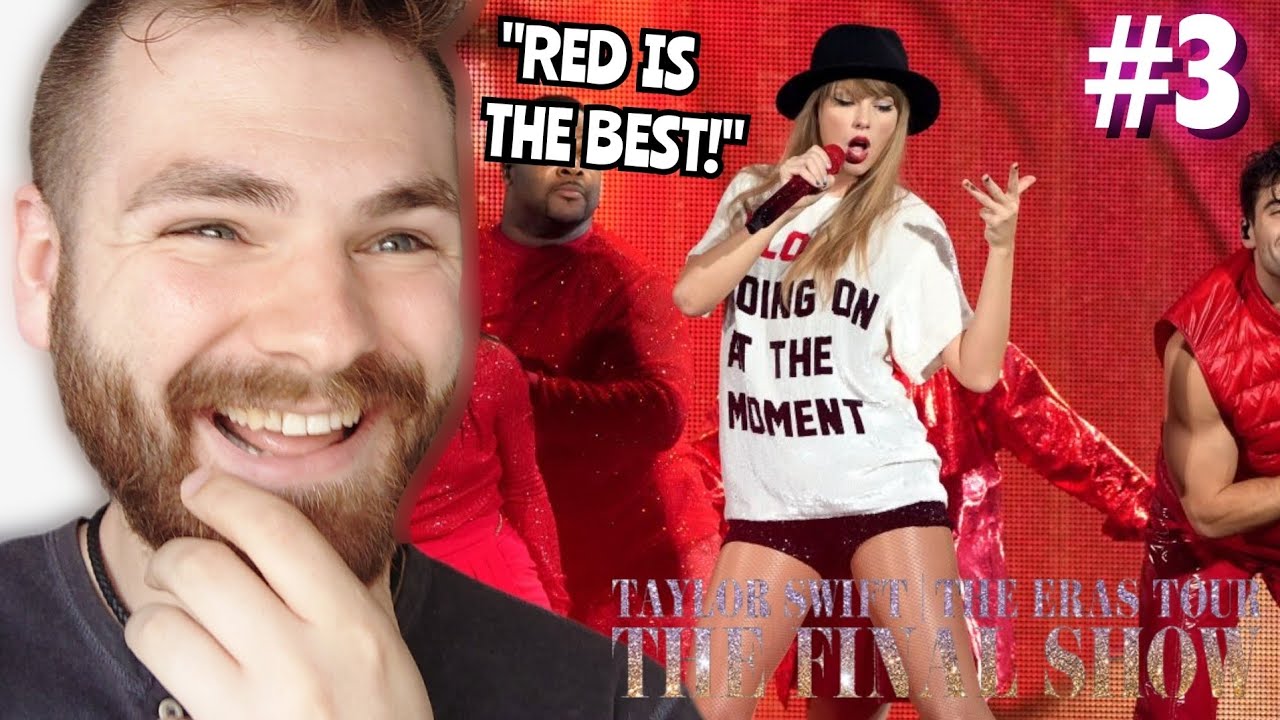 First Time REACTING to Taylor Swift: The Eras Tour *The Final Show* | Part 3: RED | REACTION!