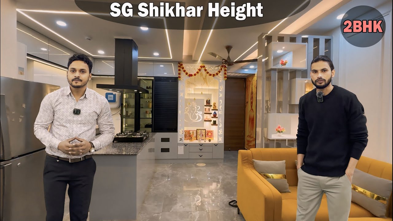 SG SHIKHAR HEIGHT 2BHK | INTERIOR STYLING IDEA'S AND TIPS #designtips #homedecor #kitchen