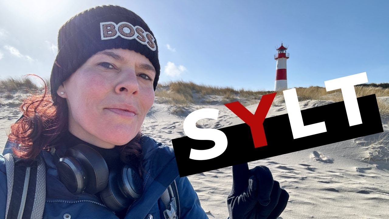SYLT! 💎 5-LEUCHTTÜRME-MARATHON! Windiges Winter-Wandern!💨 Februar. 4K