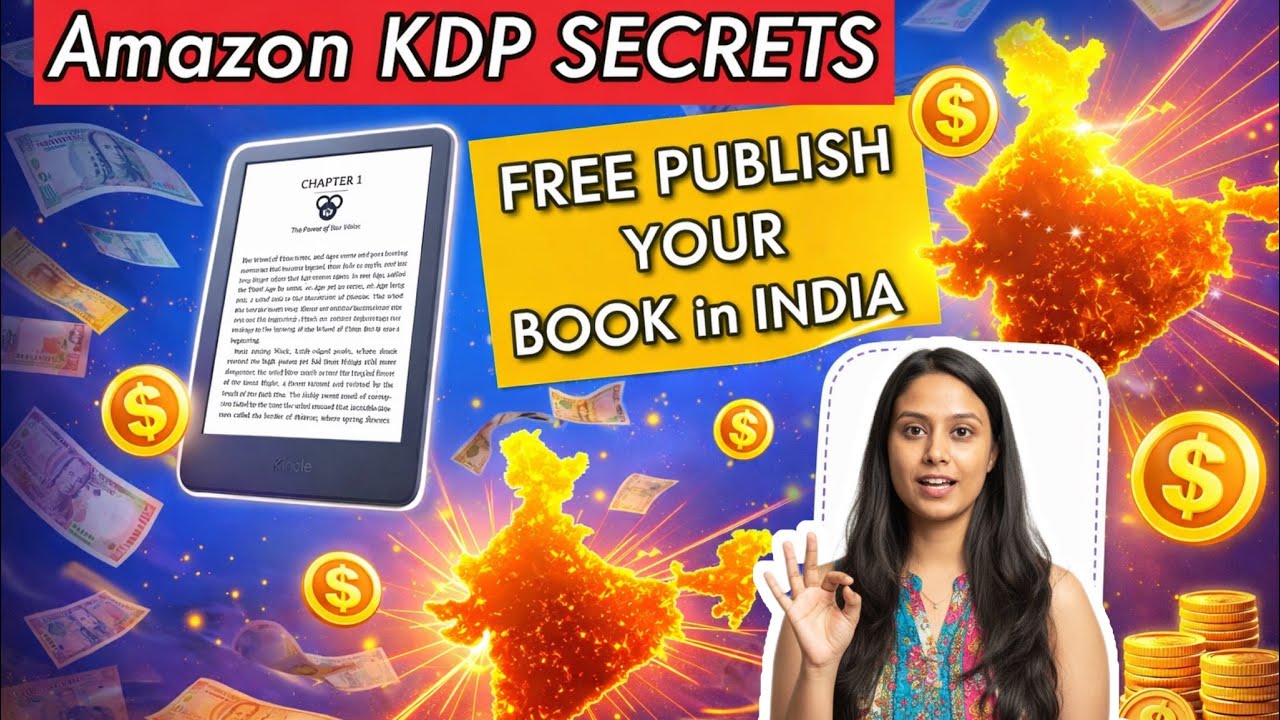 How to Self-Publish on Amazon KDP in India 2026 | Free ISBN + Royalties Explained