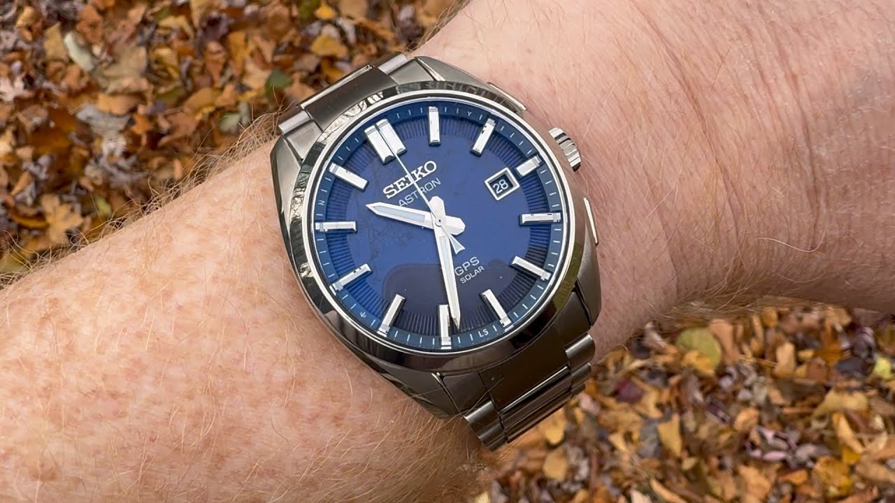 Seiko Astron GPS Solar SBXD033 (JDM) - Wrist Roll (overcast)