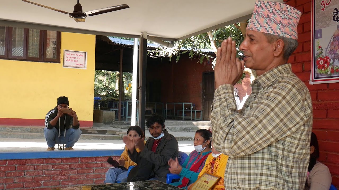 देवघाट समाज केन्द्र बृद्दाआश्रममा हास्य कलाकार पदम कार्कीको रमाइलो प्रस्तुती | Comedian Padam karki