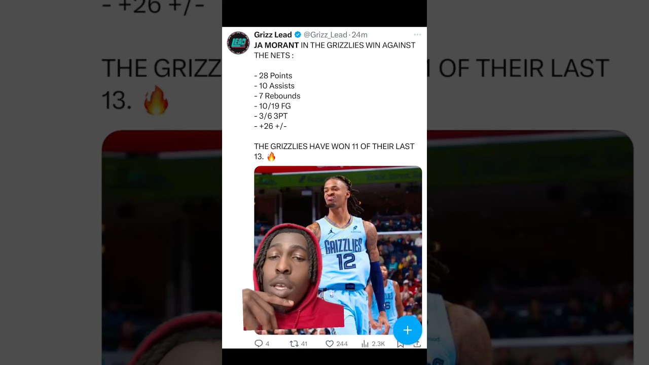Ja has been HOOPING🔥💯 #nba #hoops #basketball #jamorant #memphisgrizzlies #silkhoops